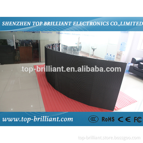 Outdoor rental curved led wall P4.81mm p5.952mm p6.25mm